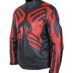 Star Wars Darth Maul Costume Leather Jacket