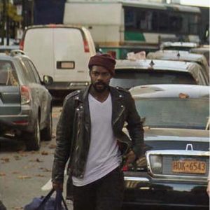 JOVAN ADEPO THE STAND BLACK LEATHER JACKET