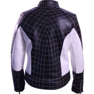 The Spider Man black leather jacket