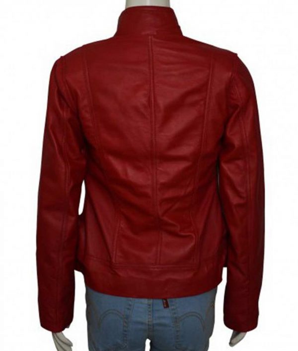 Once Upon a Time S06 Jennifer Morrison Red Leather Jacket