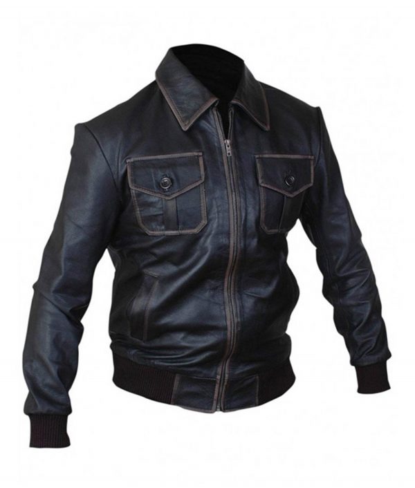 Once Upon A Time Jamie Dornan Brown Leather Jacket
